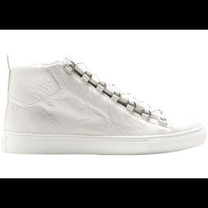 Size 40 Balenciaga Arena High White